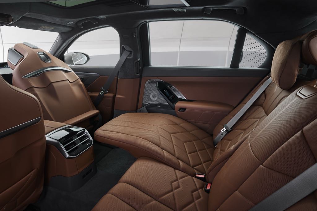 2026 BMW 7 Series Facelift Rear Seat
