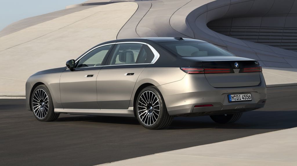 2026 BMW 7 Series Facelift Rear