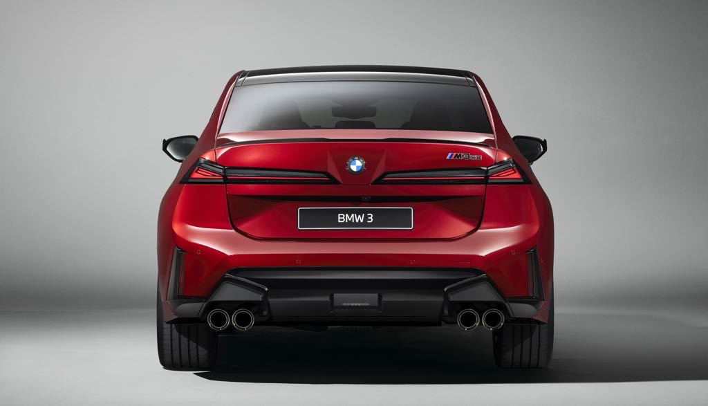 2027 BMW 3-Series Rear Profile