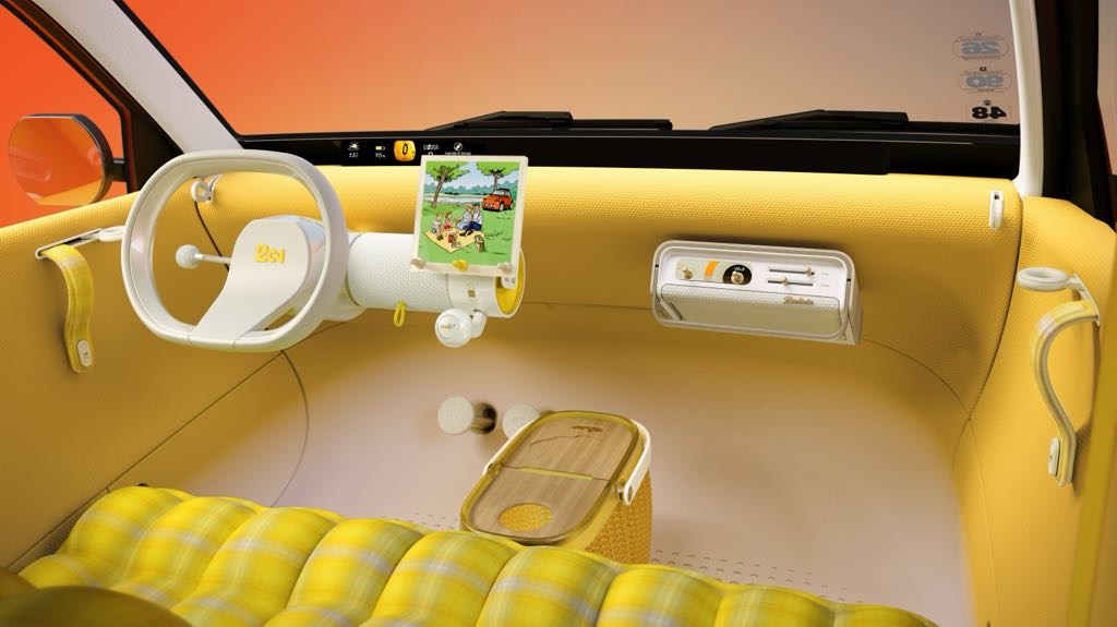 Citroën 2 CV Concept Interior