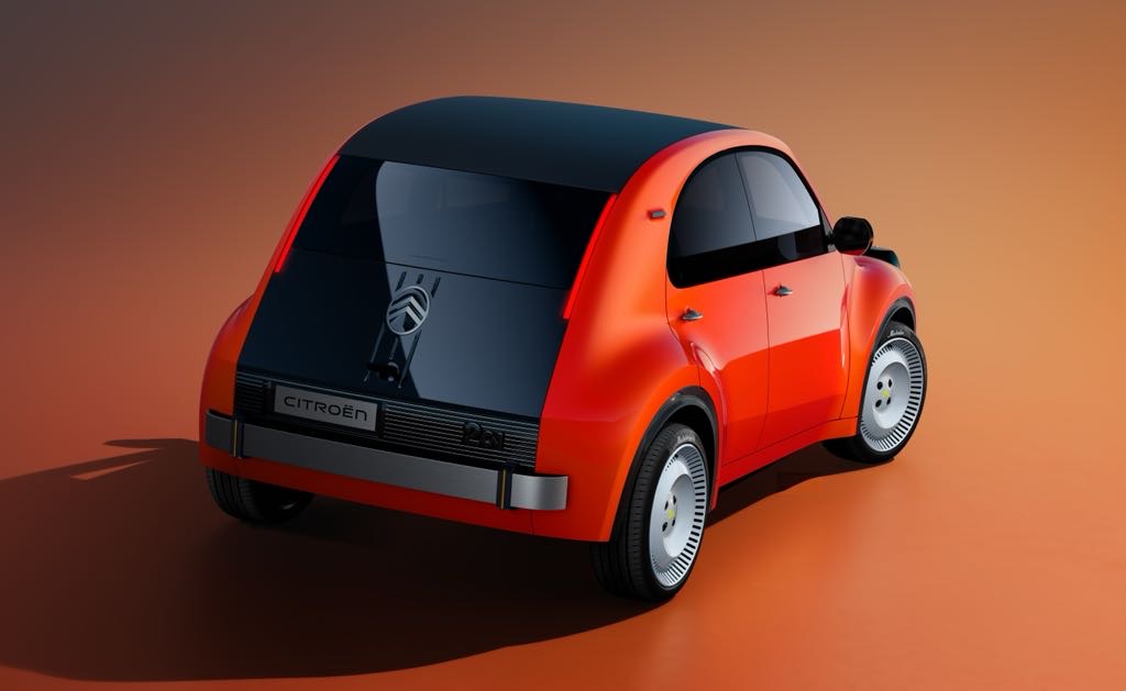 Citroën 2 CV Concept Rear