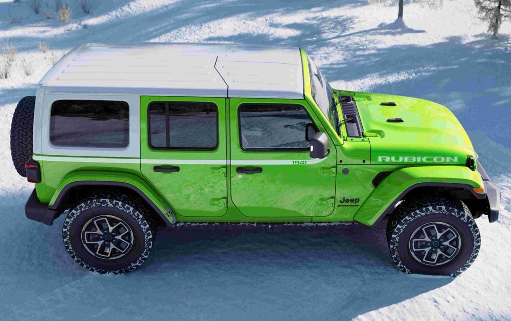 Jeep Wrangler Rubicon Whitecap Edition Side