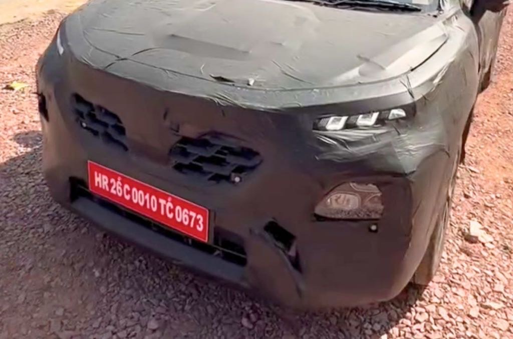 Maruti Fronx Facelift Spied