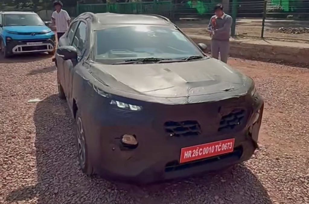 Maruti Fronx Facelift Spotted