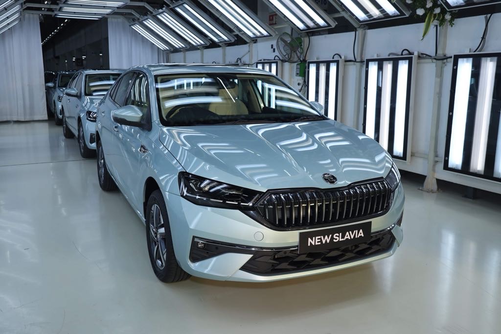 Skoda Slavia Facelift Production Begins