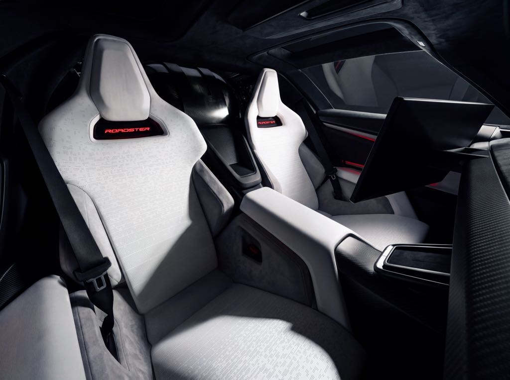 Tesla Roadster Seats