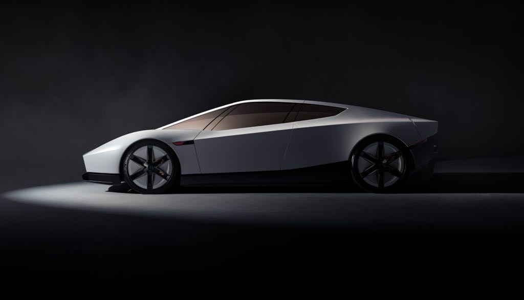 Tesla Roadster Side